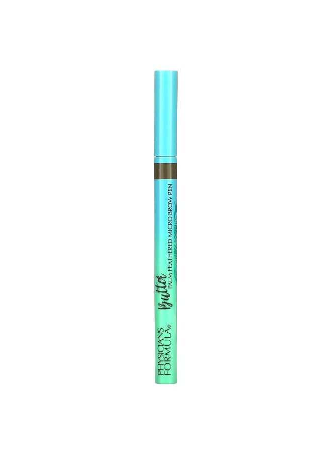 Physician's Formula Physicians Formula, Butter Palm Feathered Micro Brow Pen, 1711942 Universal Brown, 0.017 fl oz (0.5 ml)  - Image 4