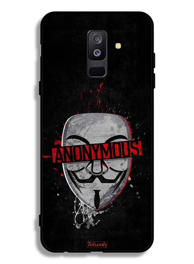 Tolwak Samsung Galaxy A6 Plus (2018) Protective Case Cover Anonymous - Image 1