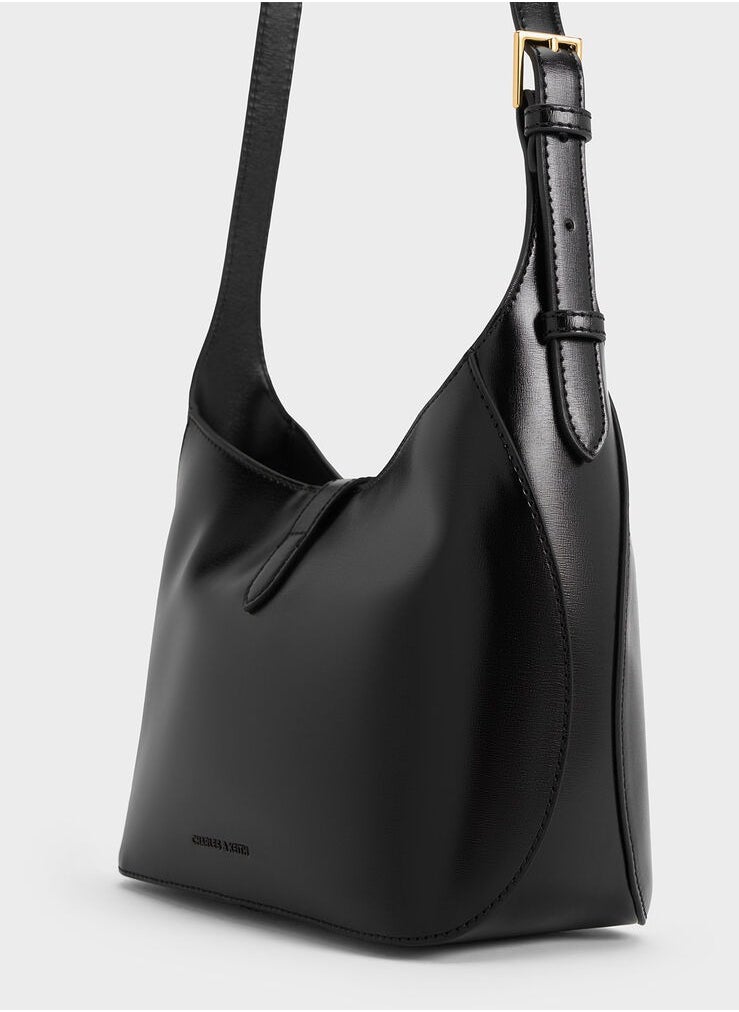 Charles & Keith Charles & Keith Wisteria Belted Shoulder Bag  - Image 4