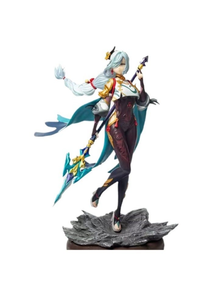 عام لعبة البضائع GK Shenhe ، وحيد تشن هواي ، من نوع الجليد شخصية مساعدة كبيرة ، زخرفة نموذج (30CM) - Image 1