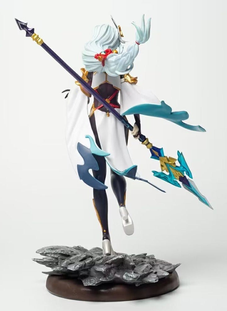 عام لعبة البضائع GK Shenhe ، وحيد تشن هواي ، من نوع الجليد شخصية مساعدة كبيرة ، زخرفة نموذج (30CM) - Image 5