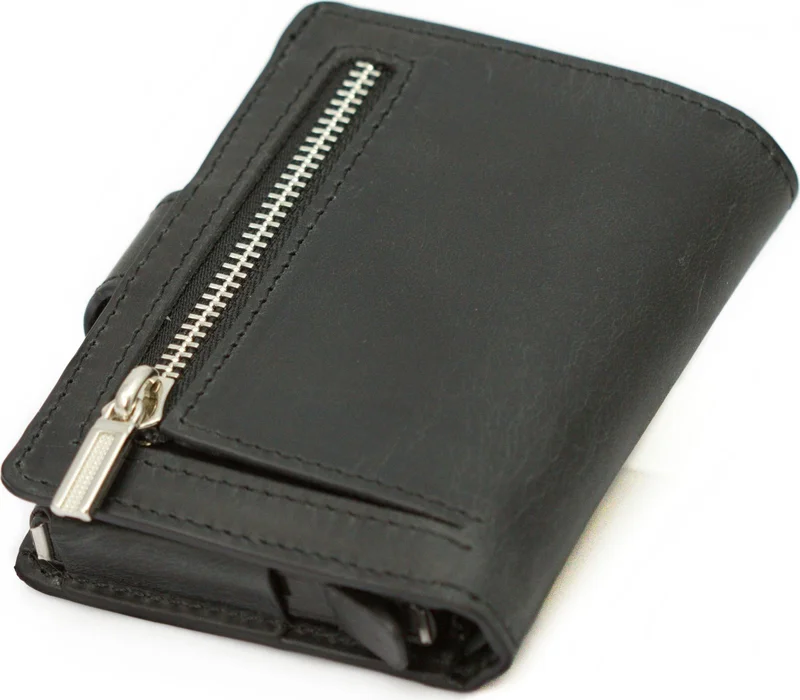 Abess Card Holder Wallet , Luxury Leather (Crazy) Mechanism Card Holder Wallet