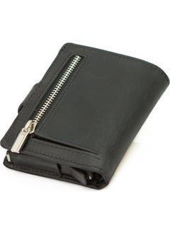 Abess Card Holder Wallet , Luxury Leather (Crazy) Mechanism Card Holder Wallet  - Image 3