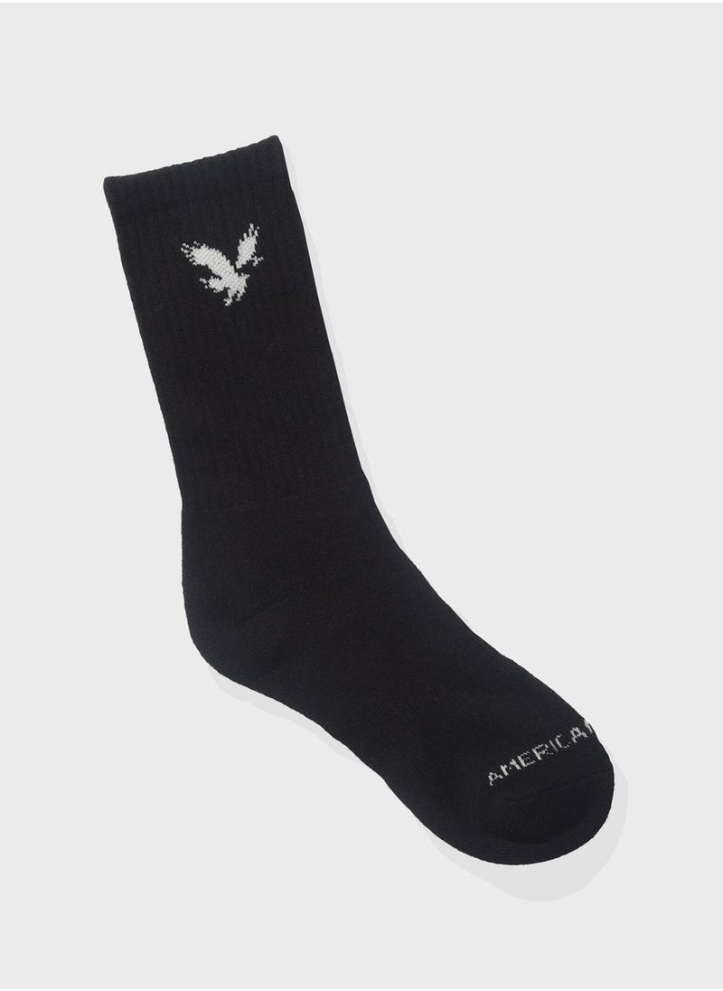 امريكان ايجل Logo Crew Socks  - Image 1