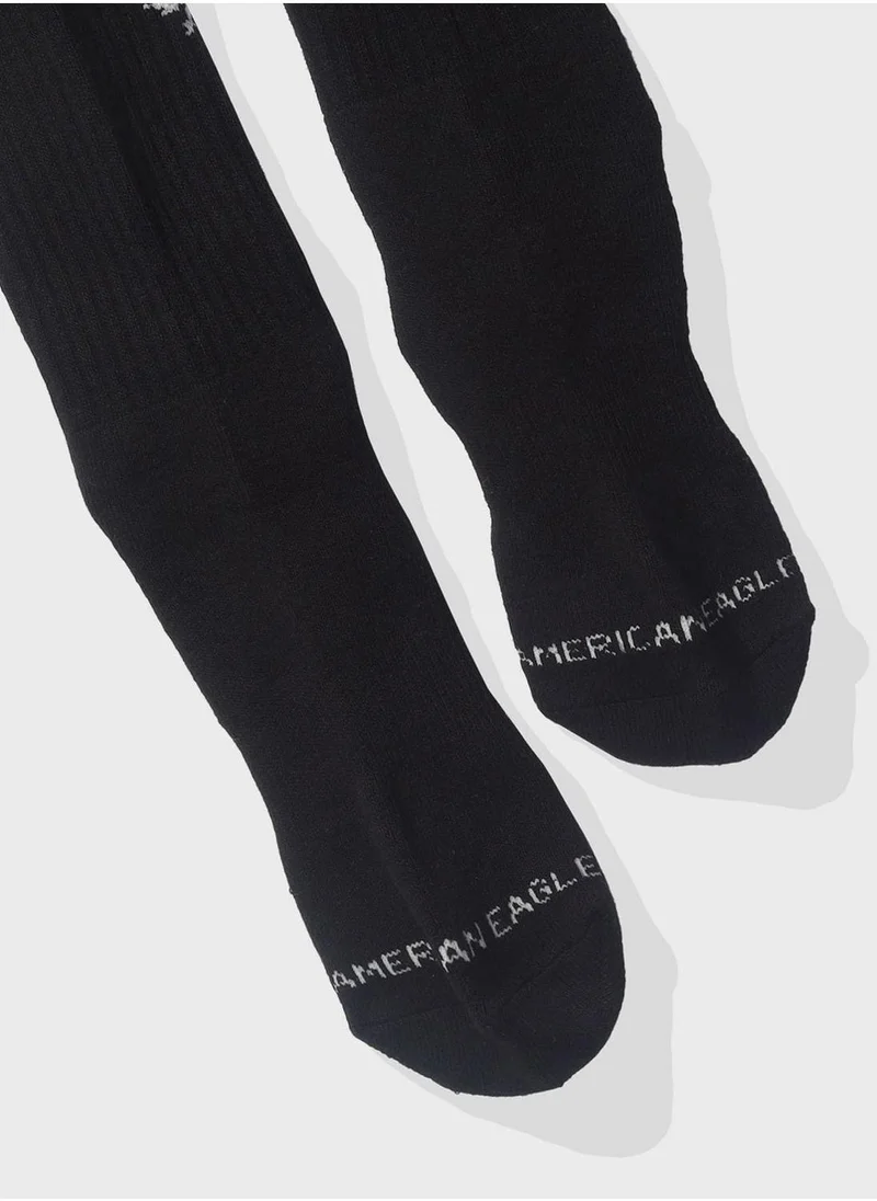 امريكان ايجل Logo Crew Socks