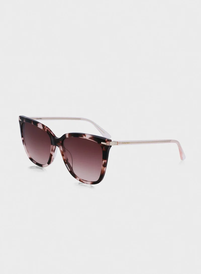 CALVIN KLEIN Modified Rectangle Sunglasses