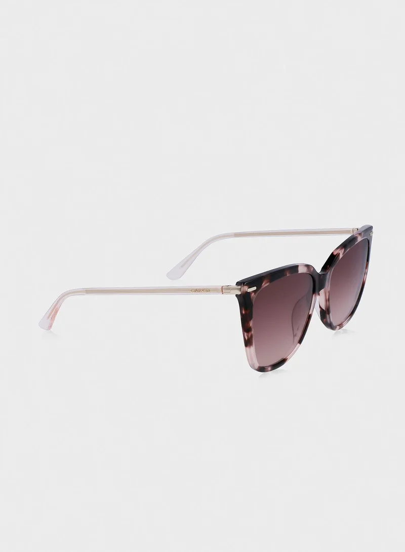 CALVIN KLEIN Modified Rectangle Sunglasses
