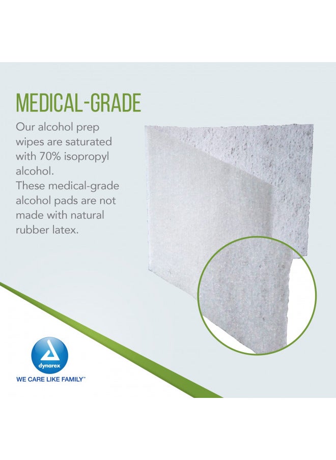 Dynarex Alcohol Prep Pad Sterile Medium 200 Count  - Image 3