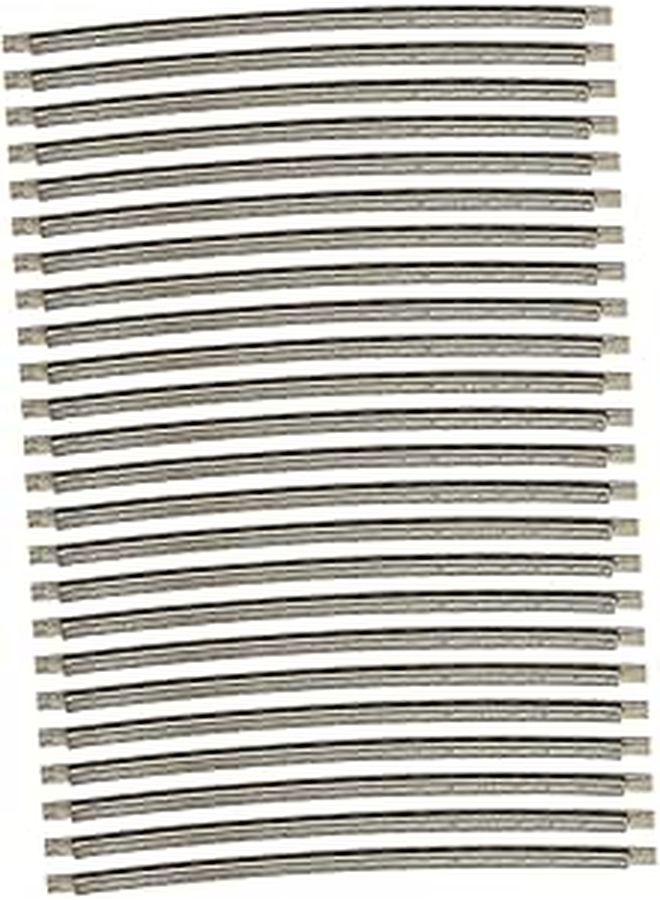 Cupronickel Guitar Fret Wires 24 Pieces Fretboard Wire Easy Install for Electric Guitar - Image 1