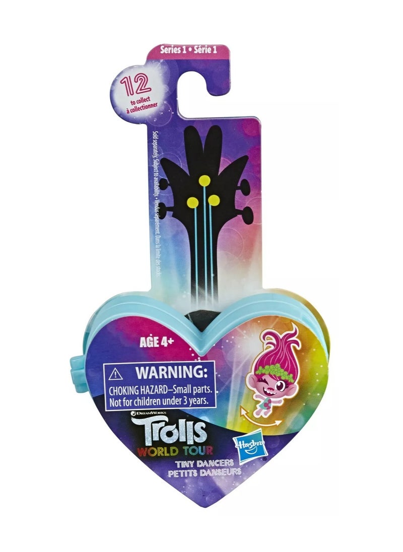 Trolls Trolls Hasbro Trolls World Tour Tiny Dancers Series 1 Figures For Styling And Collecting, 1 Of 12 Characters With Ring Or Hair Clip  - Image 1