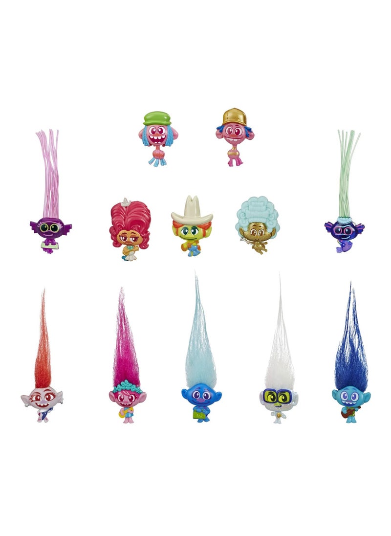Trolls Trolls Hasbro Trolls World Tour Tiny Dancers Series 1 Figures For Styling And Collecting, 1 Of 12 Characters With Ring Or Hair Clip  - Image 2