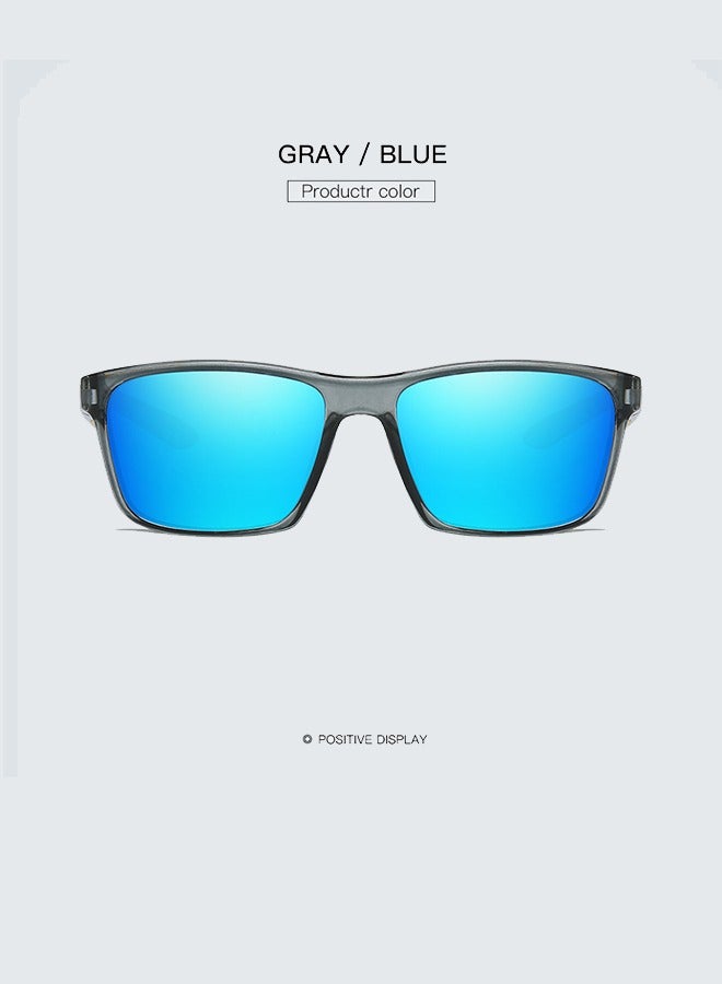 Unisex Hd Polarized Sports Sunglasses - Lightweight Tr90 Frame, Uv400 Protection And Anti-Glare For Active Lifestyle Square Colorful Trendy Eyewear Cycling Driving Mirrors - Image 5