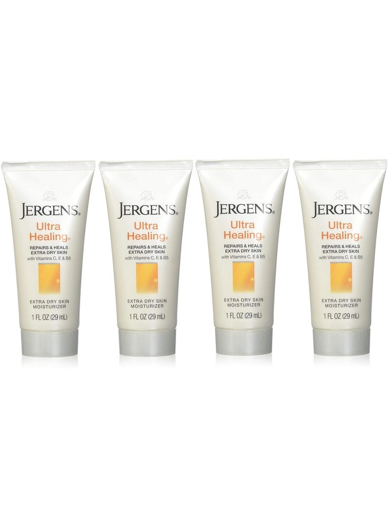 Jergens Jergens Ultra Healing Extra Dry-Skin Moisturizer 1 oz (Pack of 4)