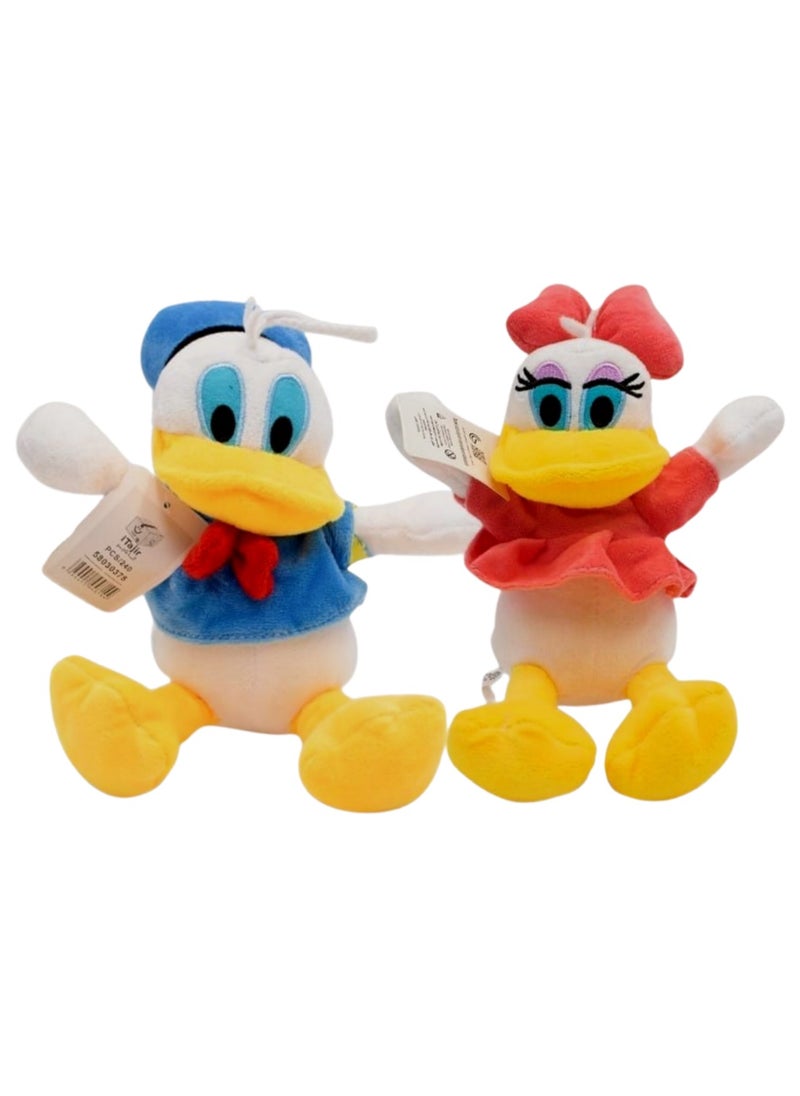 Generic - Donald and Daisy Duck Plush Set Size 26x21cm - Image 1