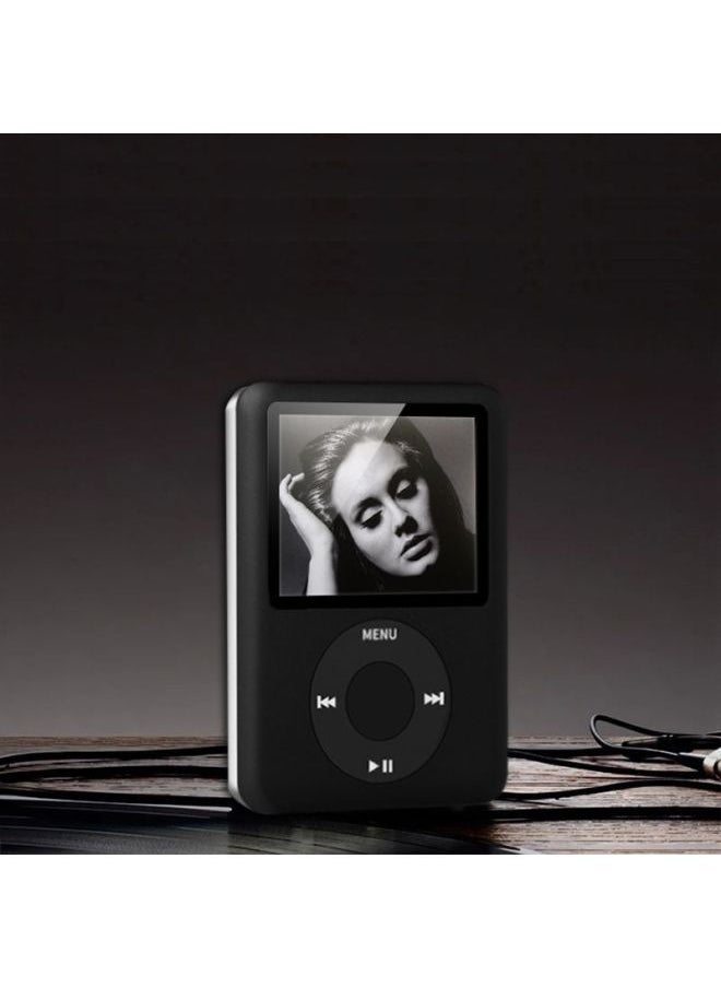 Generic - Mp3 音乐播放器OTG超薄可爱迷你随身听有屏MP4 学生跑步运电子书-机身颜色:黑色【带外放】可插卡-内存容量:16G【送12件套】送双种OTG下载 - Image 1