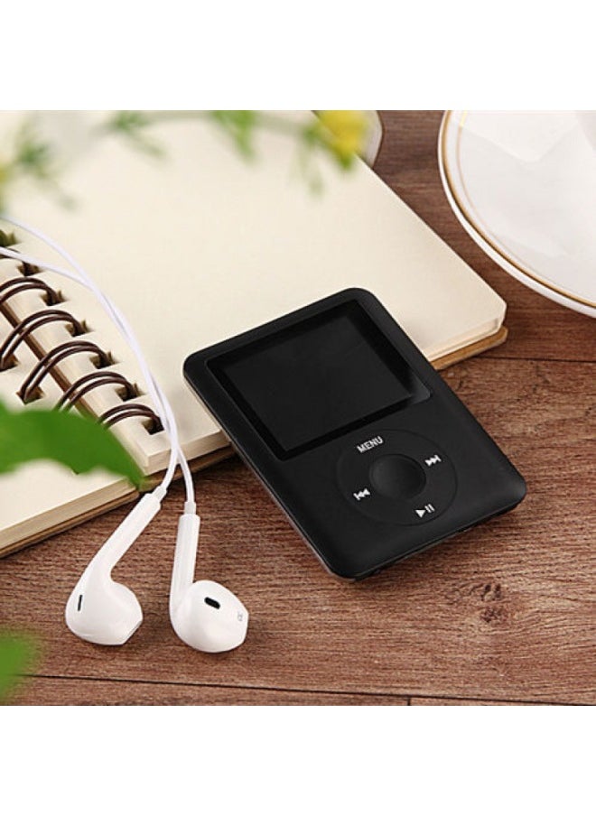 Generic - Mp3 音乐播放器OTG超薄可爱迷你随身听有屏MP4 学生跑步运电子书-机身颜色:黑色【带外放】可插卡-内存容量:16G【送12件套】送双种OTG下载 - Image 1