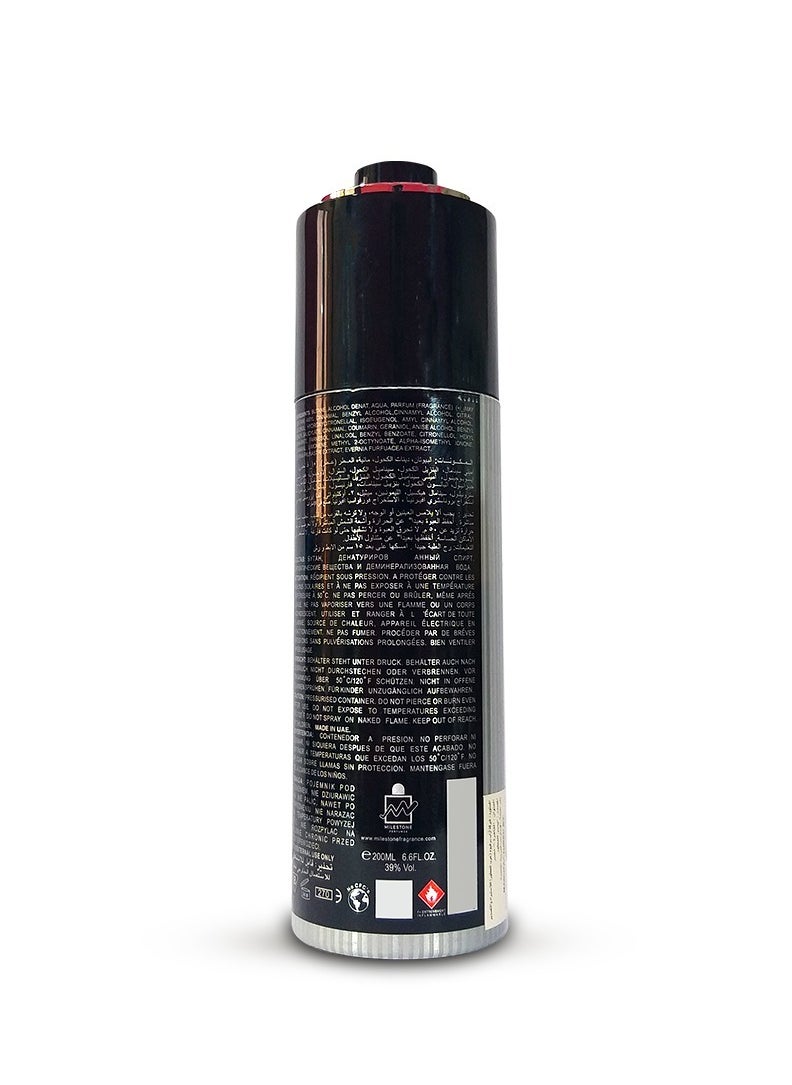 Milestone All Your's Homme Sport Perfumed Spray For Men 200ml  - Image 4