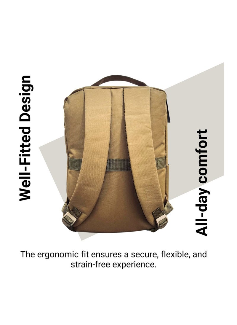 RADALIFESTYLE Rada 17 inch Casual Laptop Backpack, Large Capacity with Front Pocket  - Image 2
