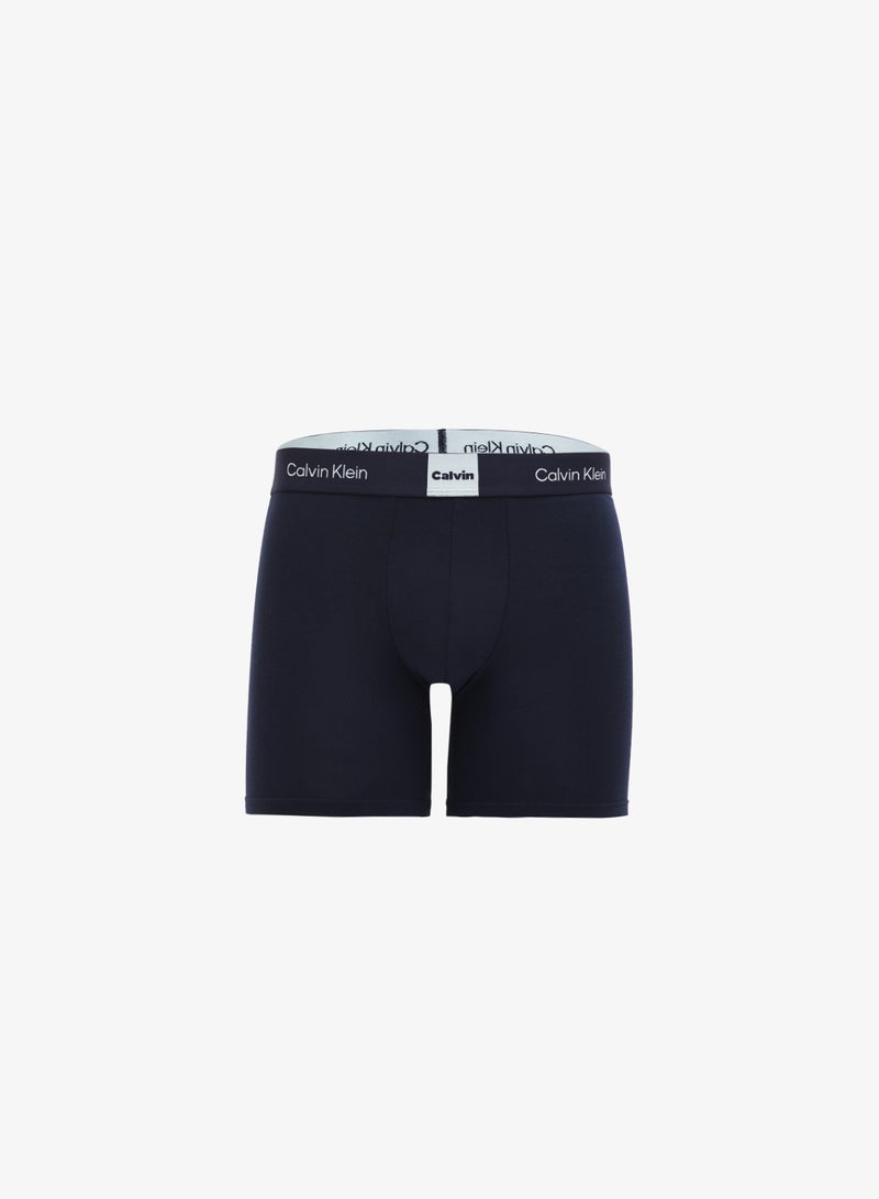 CALVIN KLEIN 3 Pack Boxer Briefs - Icon Logo Graphic - Image 3