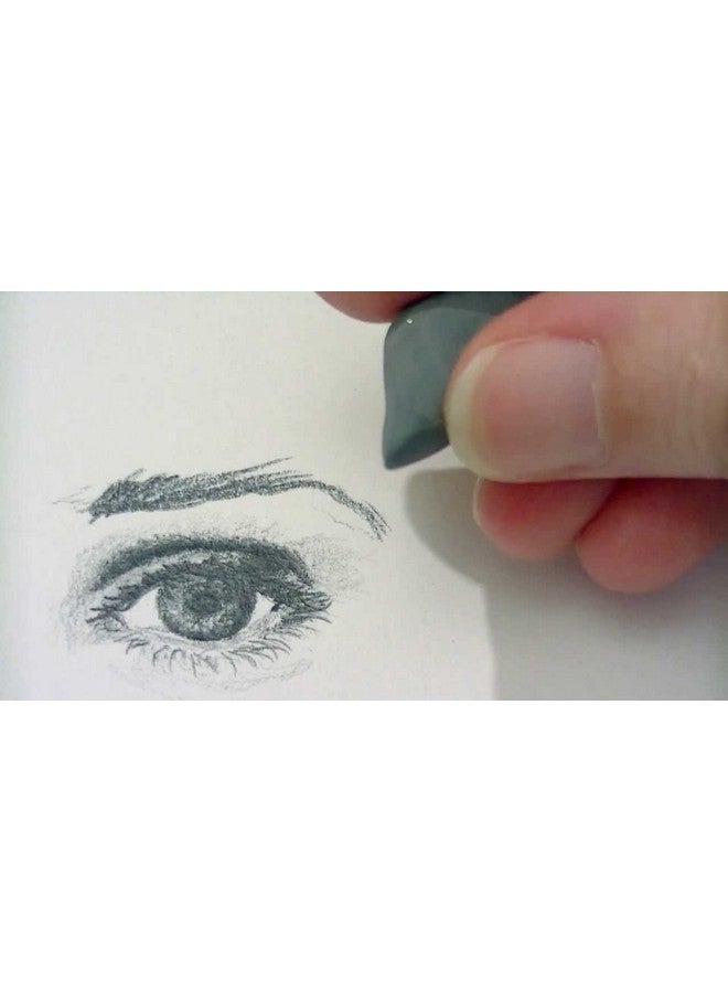 CRETACOLOR Kneadable Eraser Big (Pack of 4), Green - Image 2