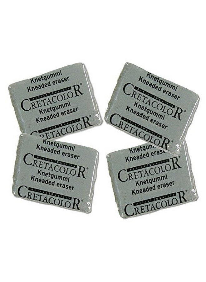 CRETACOLOR Kneadable Eraser Big (Pack of 4), Green - Image 1