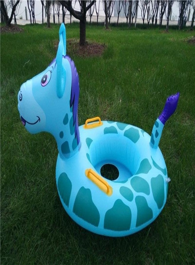 SVS ONLINE Kids Inflatable Horse Tube Pool Float Fun Beach Floaties Swim Party Toys Summer Pool Raft Lounger for Adults Kids Inflatable Pool Toy - Image 2