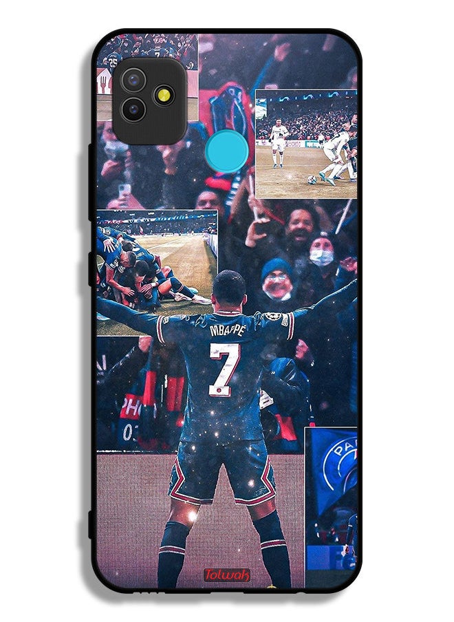 Tolwak Tecno Pop 5 Protective Case Cover Mbappy  - Image 2