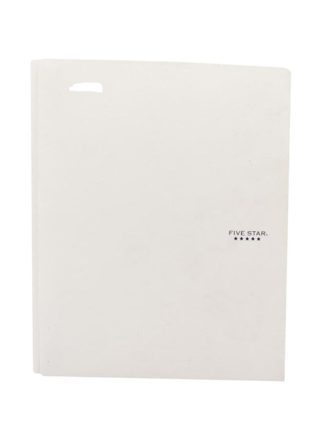 Five Star Portfolio Letter 3 Prong Fastener