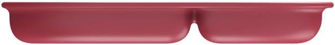 Boon Chow Silicone Plate Set - 3 Unbreakable Divided Toddler Plates in Pink Multicolor for Baby Led Weaning - Image 5