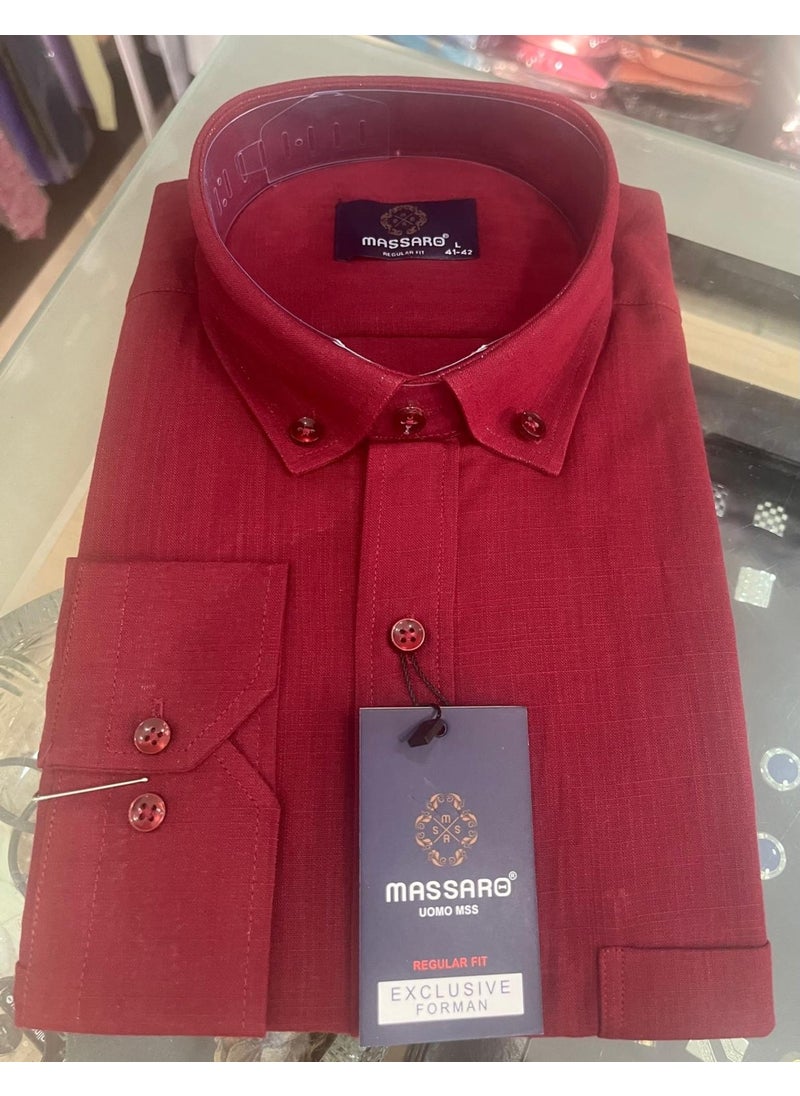 Massaro Linen Cotton Shirt  - Image 4