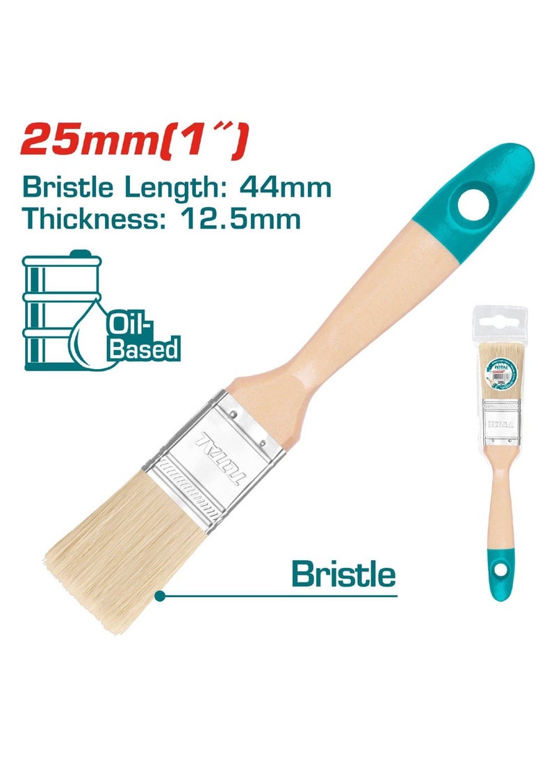 TOTAL Wood Paint Brush 1 Inch THT84011 - Image 3