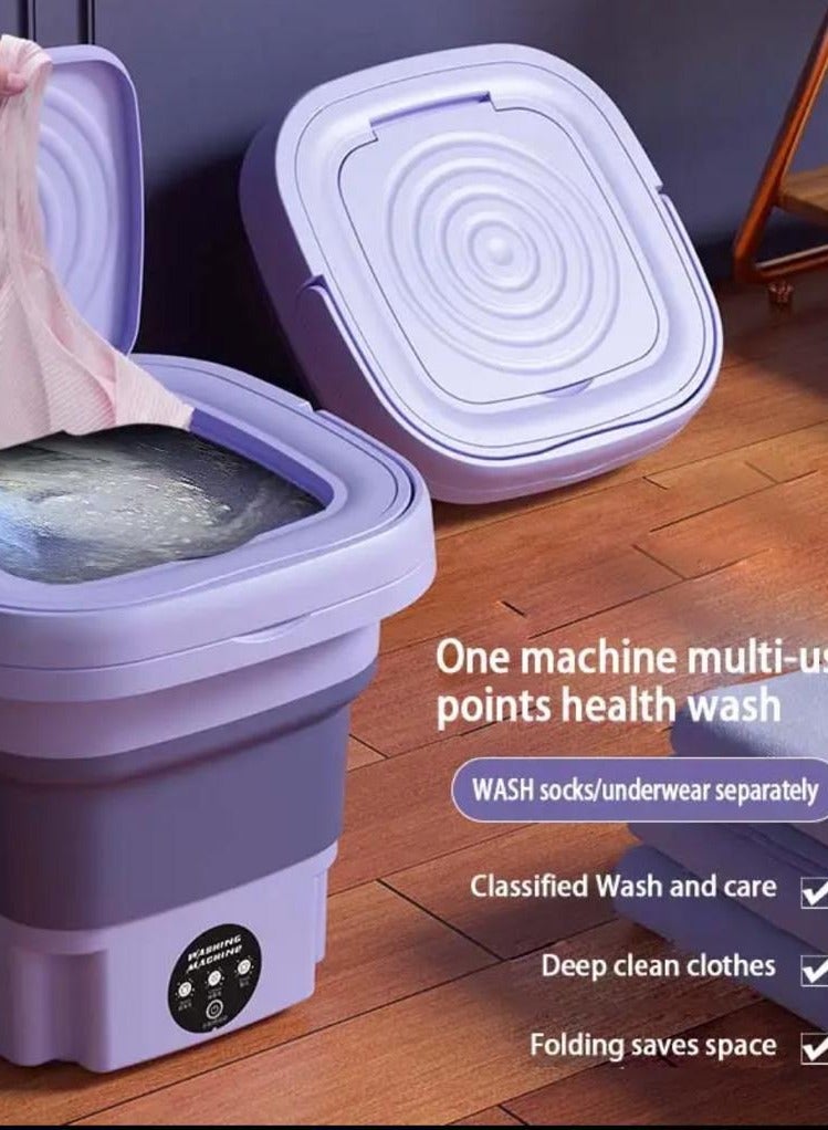 Small portable washer and dryer equipped with a laser sterilizer - Image 2
