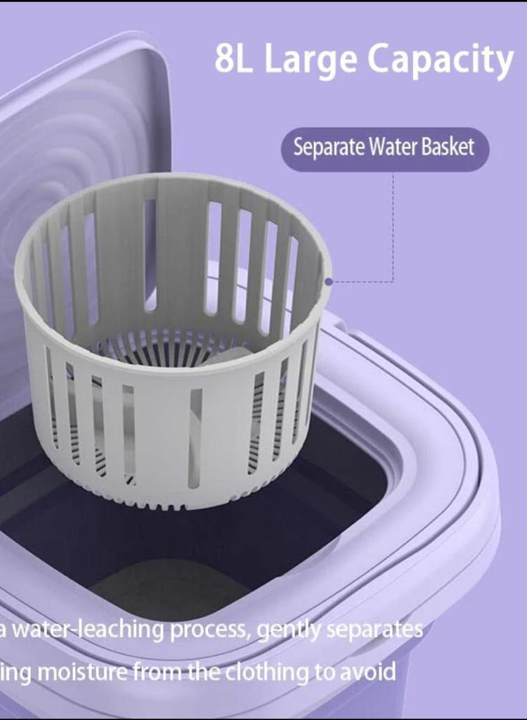 Small portable washer and dryer equipped with a laser sterilizer - Image 3