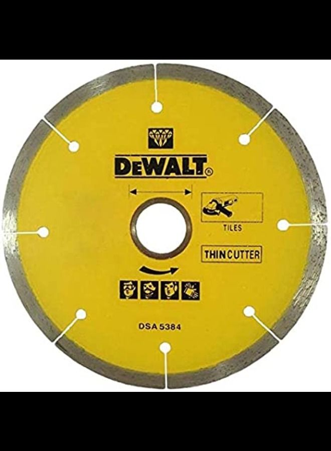 DEWALT Diamond Blade (Tile Cutting) 115mm x 22.2mm - Image 1