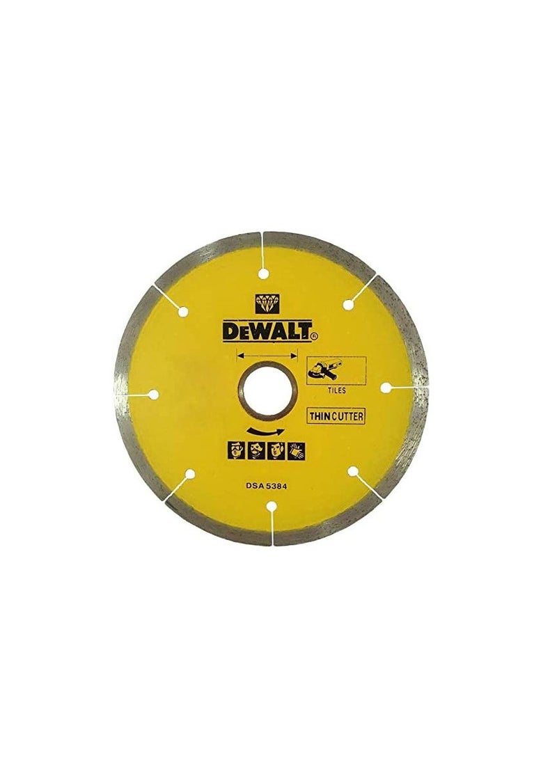 DEWALT Diamond Blade (Tile Cutting) 115mm x 22.2mm - Image 2