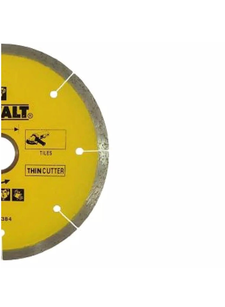 DEWALT Diamond Blade (Tile Cutting) 115mm x 22.2mm - Image 3