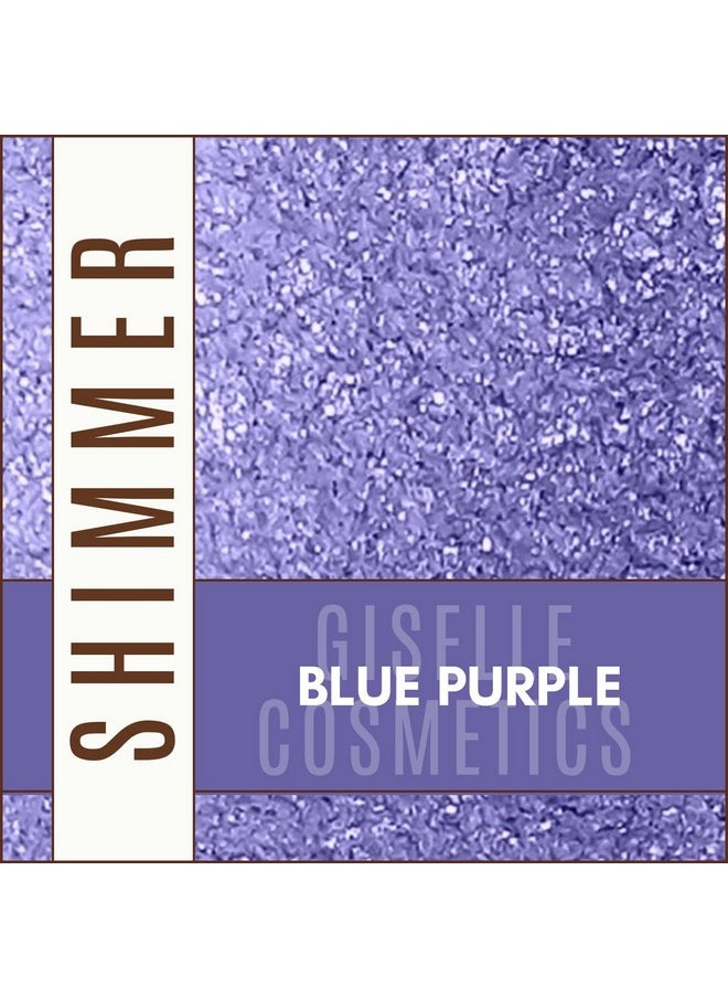 Giselle Cosmetics - Loose Powder Organic Mineral Eyeshadow Blue Purple - Image 1