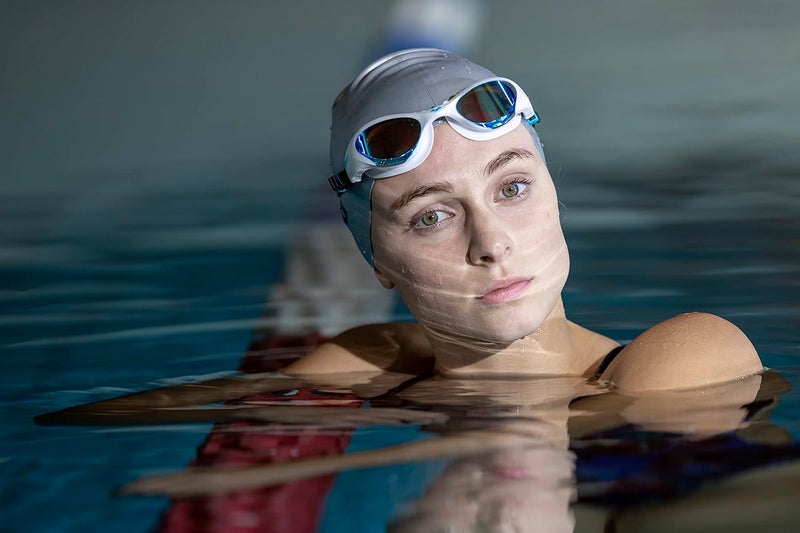 Arena Classic Unisex Silicone Swim Cap - Parma/Black, Hydrodynamic Design for Training and Racing - Image 4