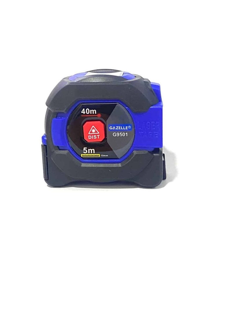 Gazelle - 2-in-1 40m Laser Distance Meter with 5m Measuring Tape - Image 1