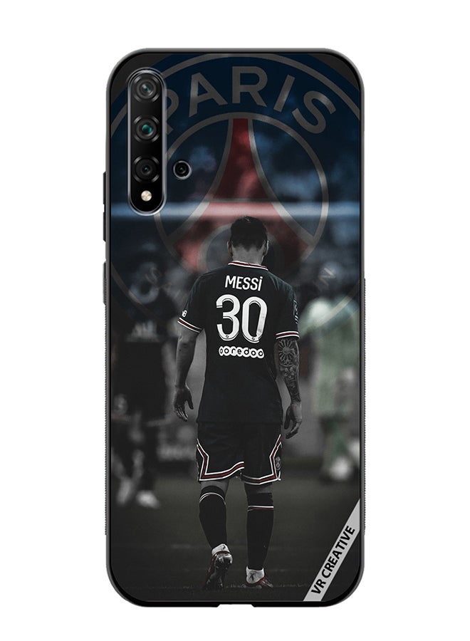 VR CREATIVE Protective Case Cover For Huawei Nova 5T Messi Design Multicolour - Image 1