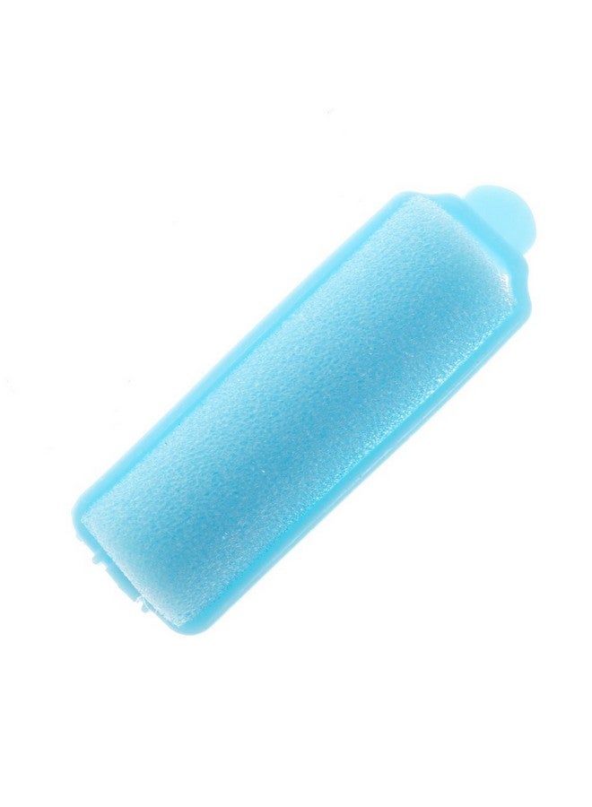 بينج شاو ماي 12 قطعة من بكرات الشعر الإسفنجية الرغوية، بكرات الشعر الزرقاء، أدوات تصفيف الشعر المجعدة والمرنة - Image 4