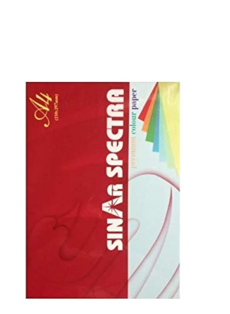 SINAR SPECTRA 500-Sheets A4 297 x 210mm 80gsm Paper Cream Color - Image 2