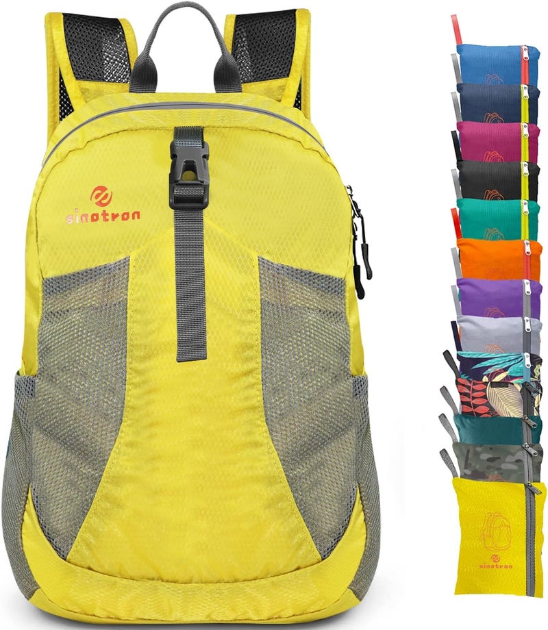 sinotron 22L Lightweight Packable Hiking Backpack, Small Hiking Backpack Day Pack for Women Men Travel Camping Vacation - Image 1
