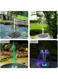 Solar Water Fountain with LED Lights with 1500mAh Backup Aquarium and Garden Decoration - pzsku/ZA619B4B3DDA6FEA24B58Z/45/_/1646053869/8efcd211-6168-4567-85c9-cdace2be53ba