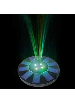 Hawaii Solar Water Fountain with LED Lights with 1500mAh Backup Aquarium and Garden Decoration  - Image 3