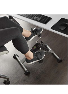 Generic Mini Exerciser Bike, Arm Leg Pedal Exerciser Fitness Cycling with LCD Monitor and Adjustable Resistance Home Fitness Resistance Cycle Training Workout (Foldable Pedal Exerciser)  - Image 3