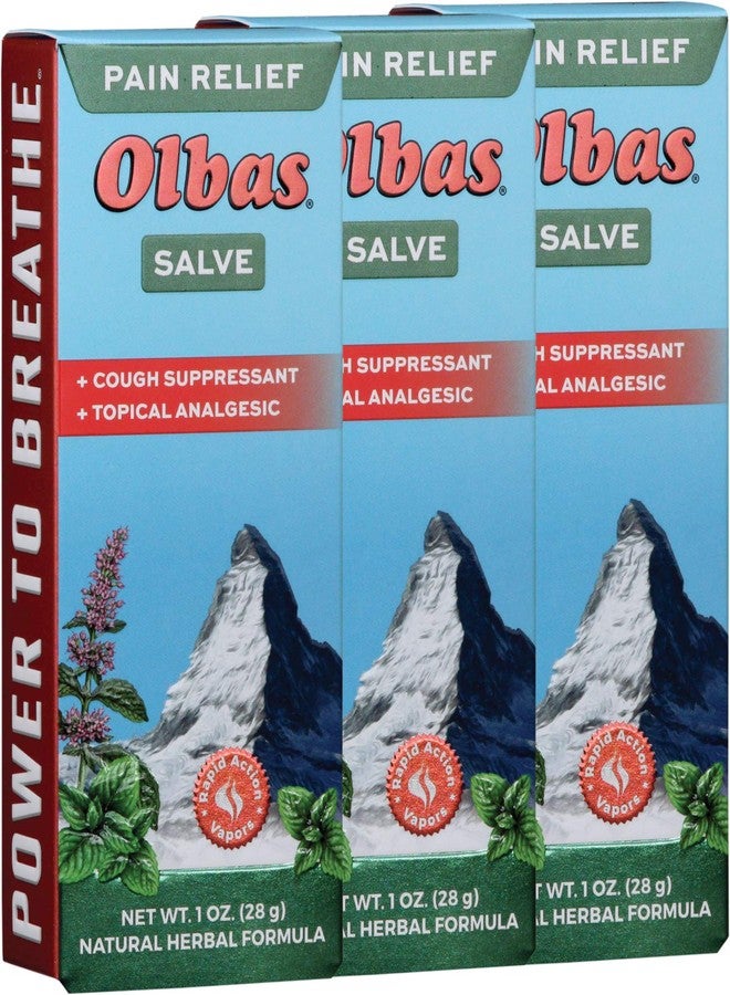 Olbas Analgesic Salve Tube 1 oz. (3 Pack) - Image 1