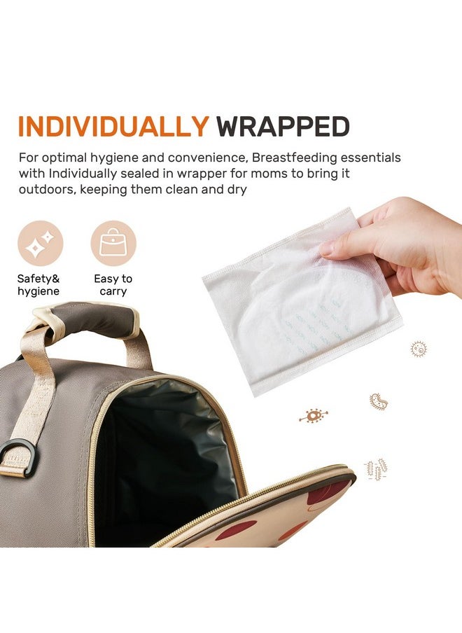 NCVI Nursing Pads Disposable Super Absorbent And Keep Dry Breast Pads For Leaking Milk Soft &Thin Nipple Pads For Nursing Moms Breastfeeding Essentials 60 Count  - Image 5