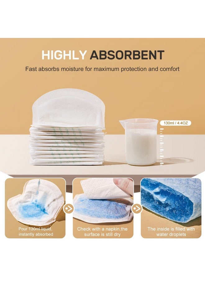 NCVI Nursing Pads Disposable Super Absorbent And Keep Dry Breast Pads For Leaking Milk Soft &Thin Nipple Pads For Nursing Moms Breastfeeding Essentials 60 Count  - Image 2