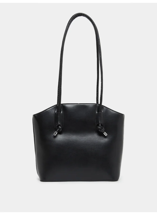 ستايلي Styli Snake Skin Textured Shoulder bag